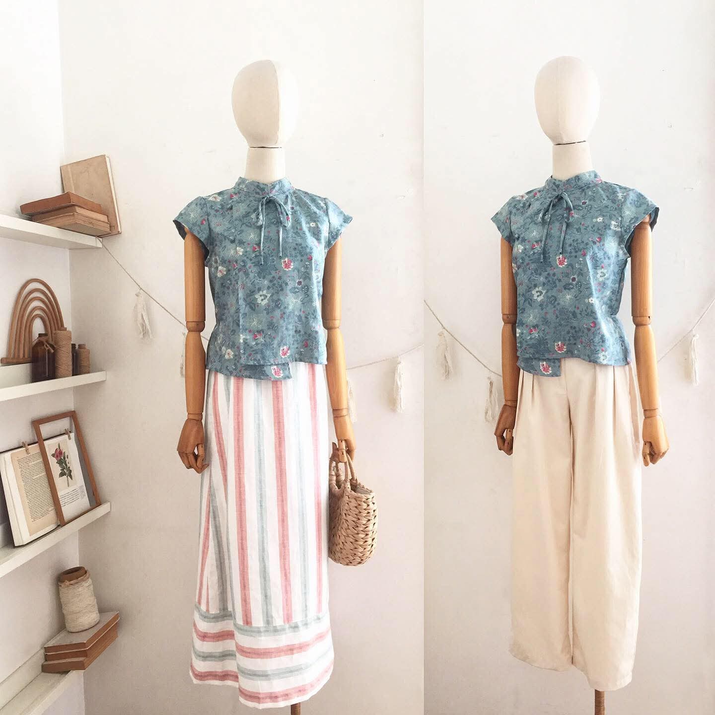 Helen Linen Top