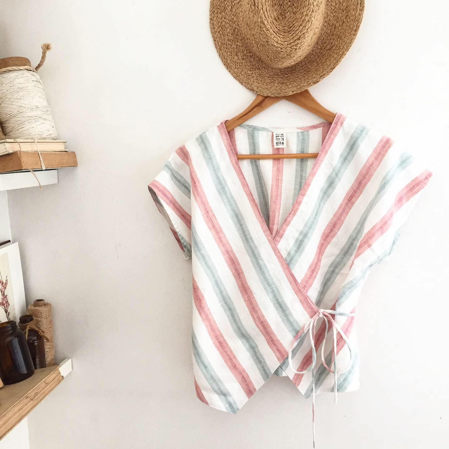 Nadia Linen Top
