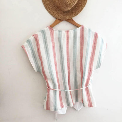 Nadia Linen Top