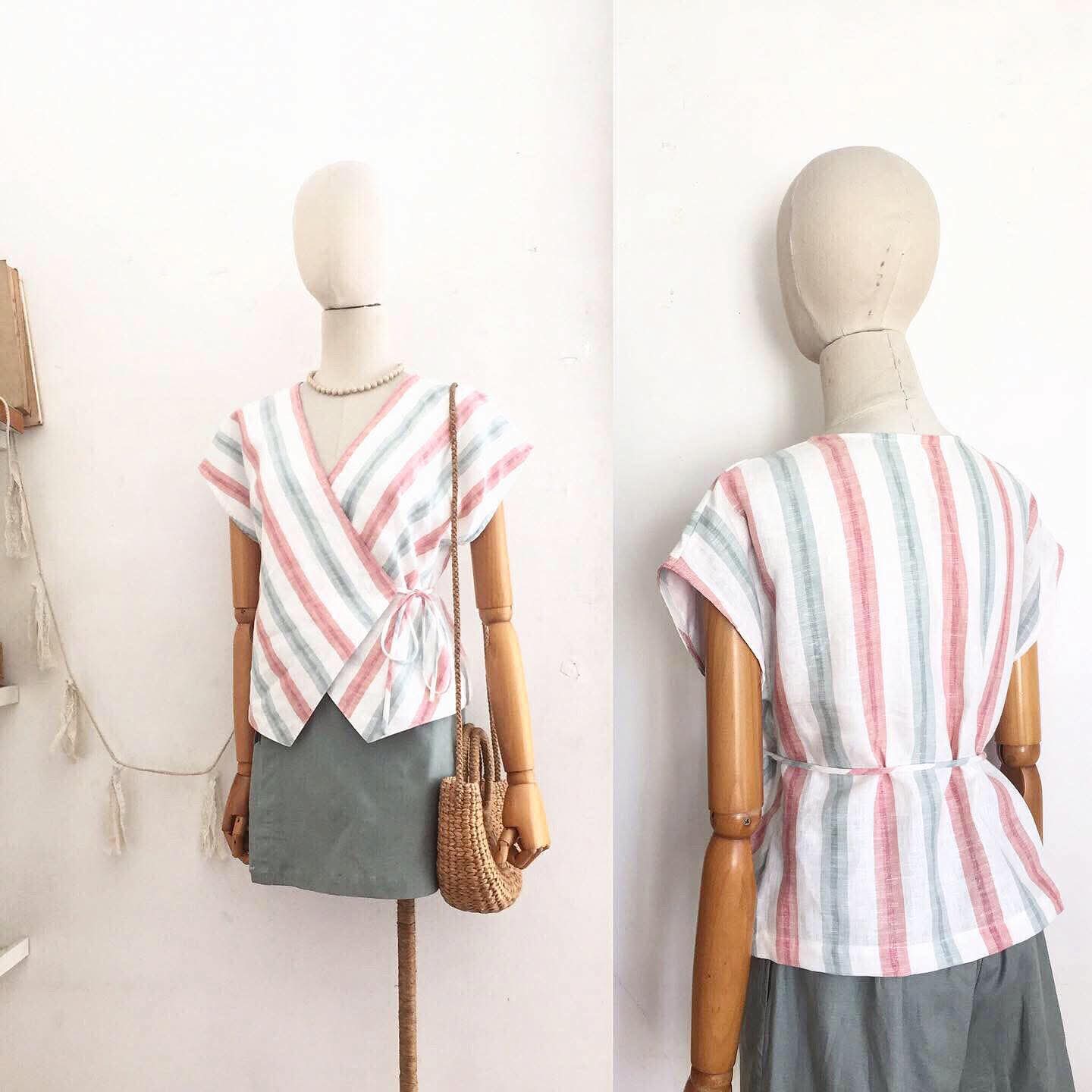 Nadia Linen Top