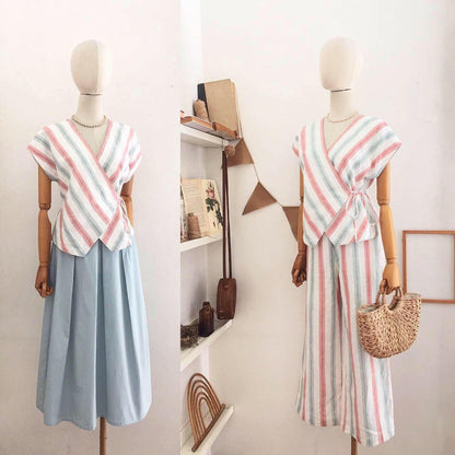 Nadia Linen Top