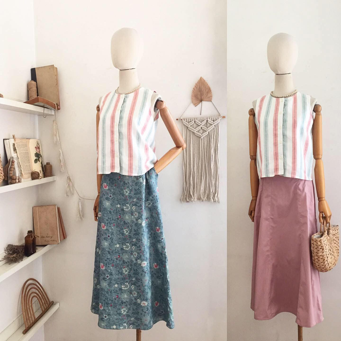 Lila Linen Top