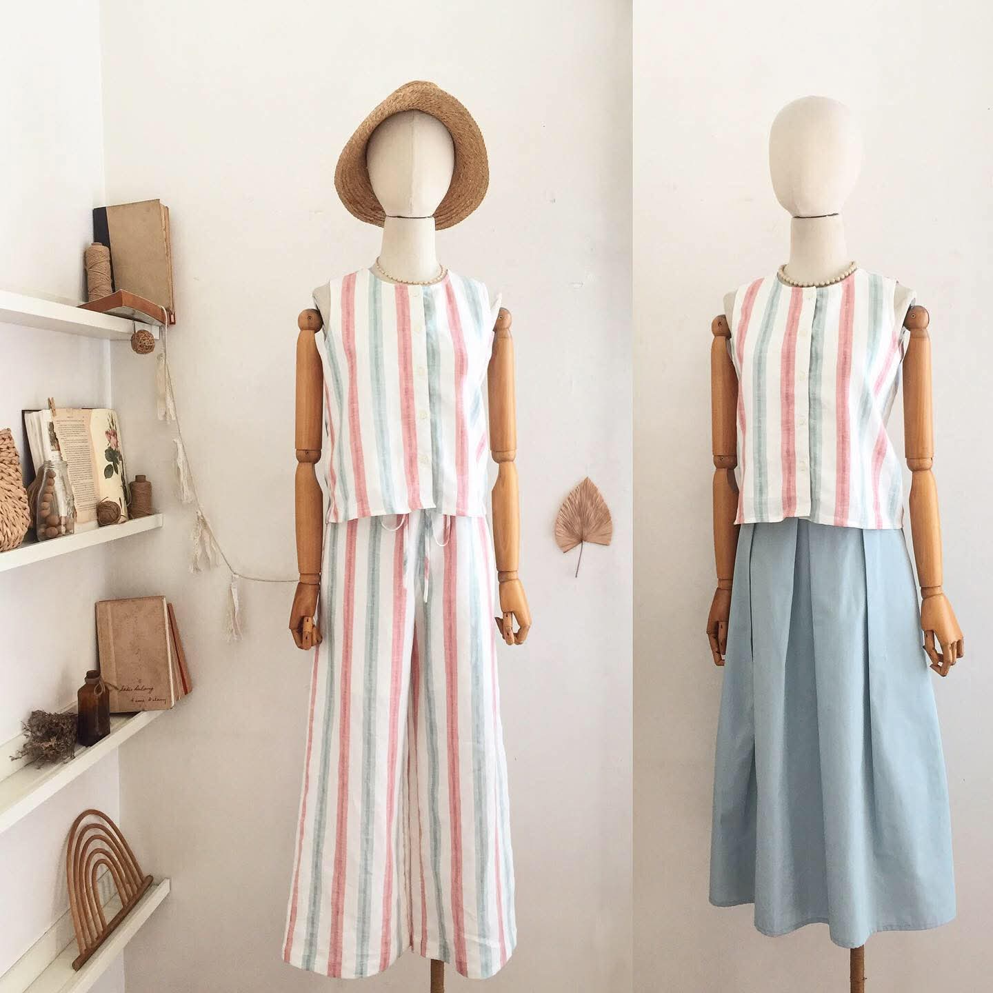 Lila Linen Top