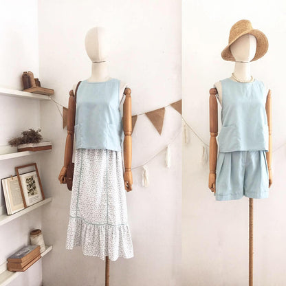 Allison Linen Top