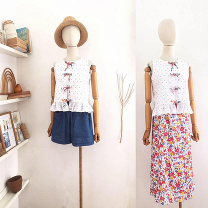 Calista Cotton Dobby Top