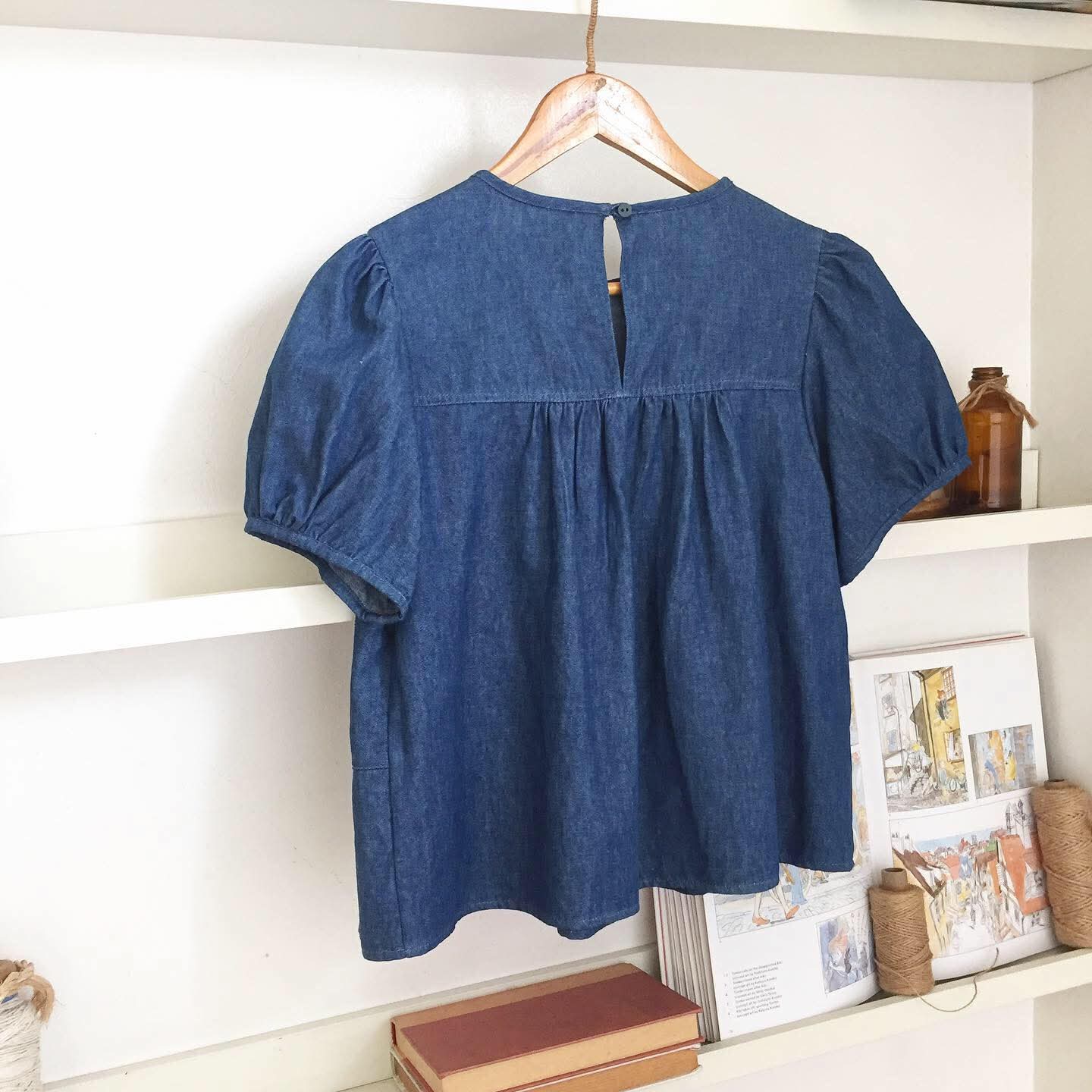 Aiden Chambray Top