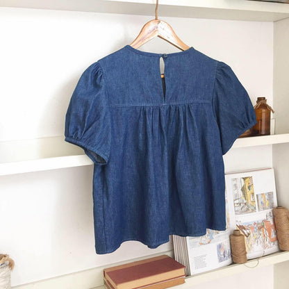 Aiden Chambray Top