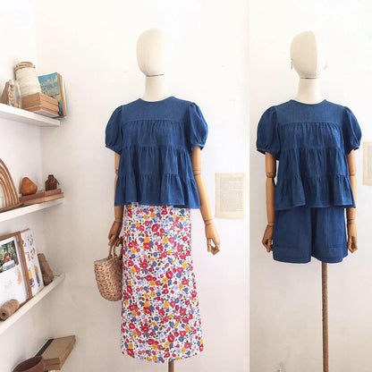 Aiden Chambray Top