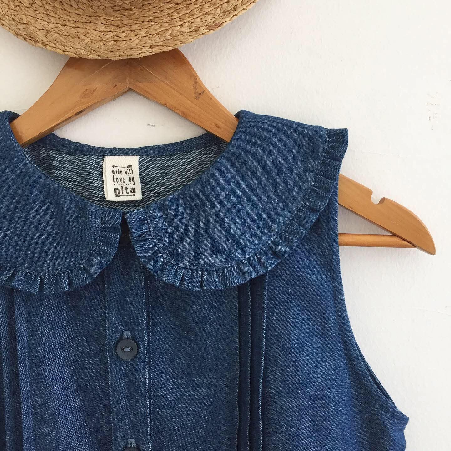 Lilith Chambray Top