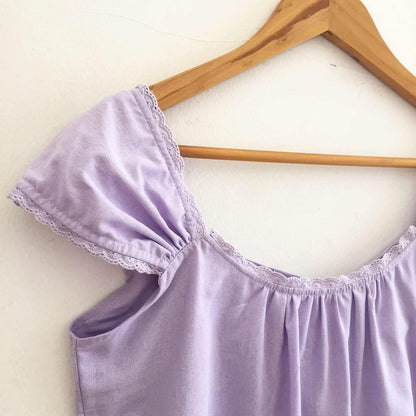Jane Cotton Linen Top