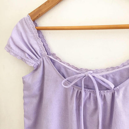 Jane Cotton Linen Top