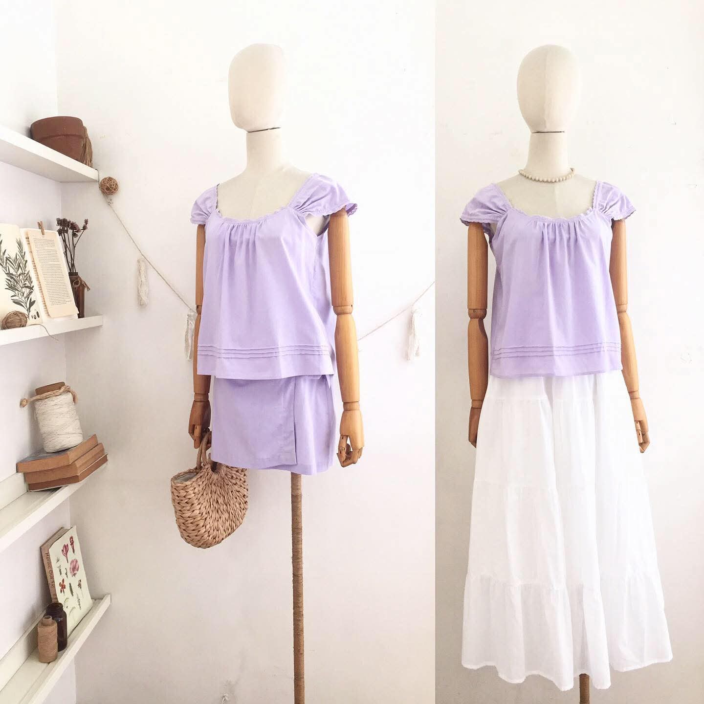 Jane Cotton Linen Top