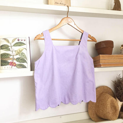 Cora Cotton + Cotton Linen Top