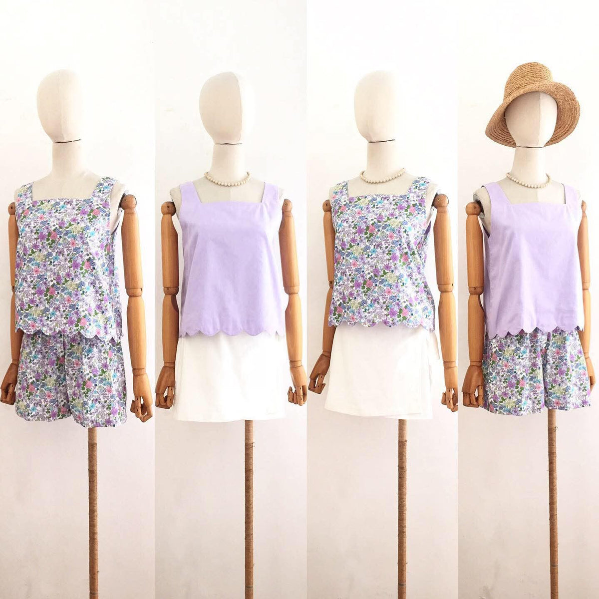 Cora Cotton + Cotton Linen Top