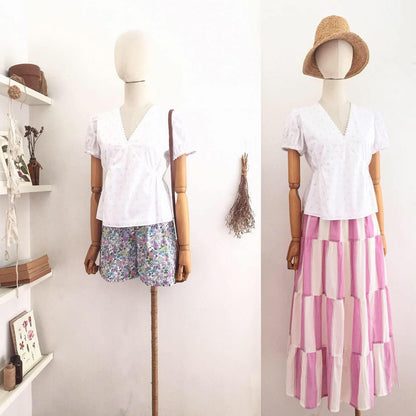 Bree Cotton Dobby Top