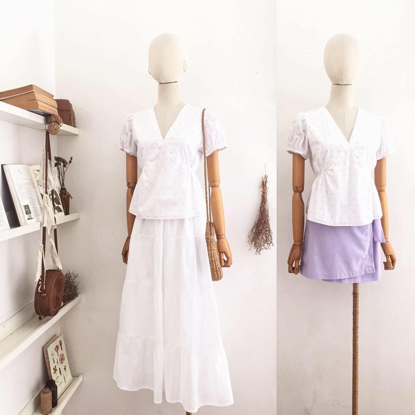 Bree Cotton Dobby Top