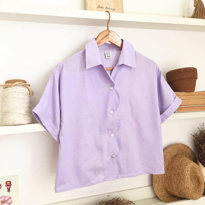 Delaney Cotton Linen Top