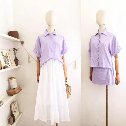 Delaney Cotton Linen Top