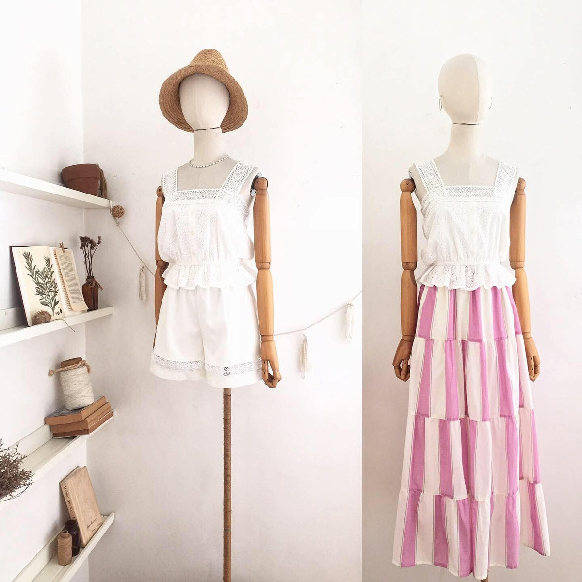 Caitlin Broderie Anglaise Top