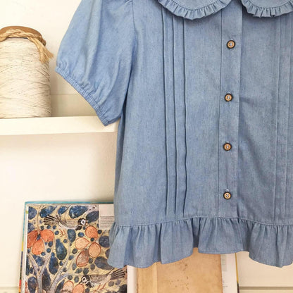 Aurora Chambray Top