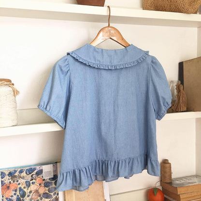 Aurora Chambray Top