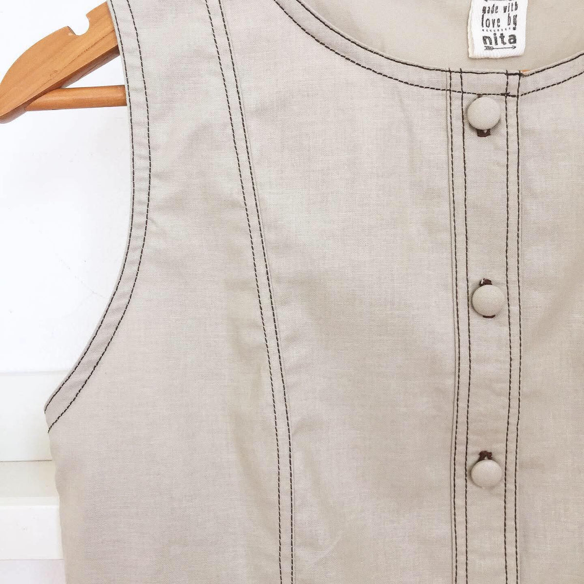 Lucien Linen Top