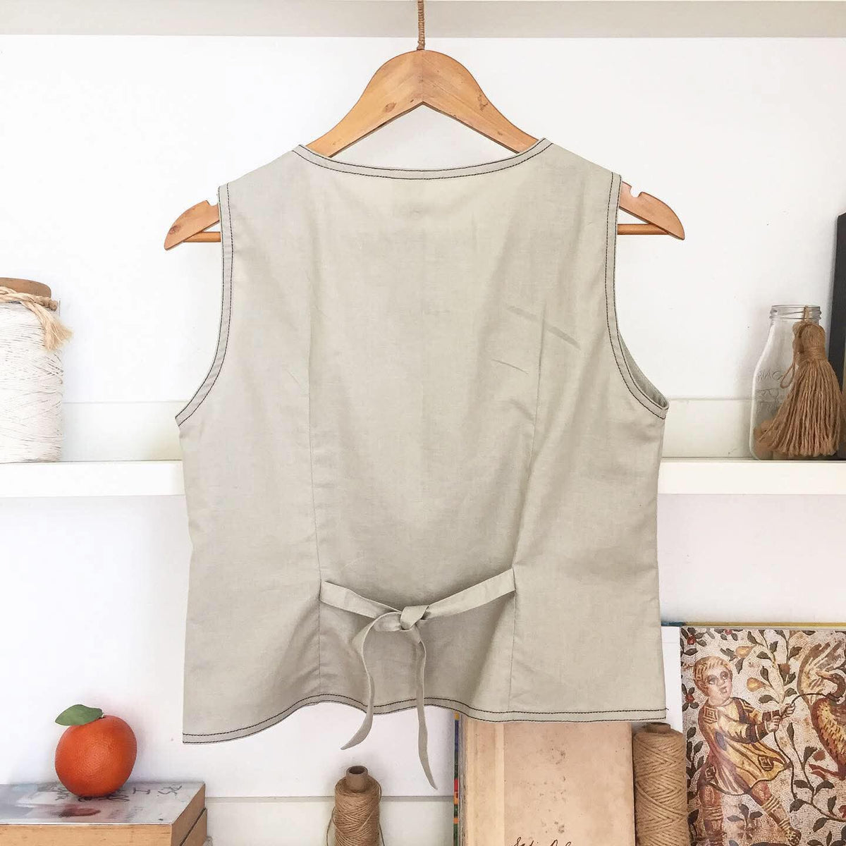 Lucien Linen Top
