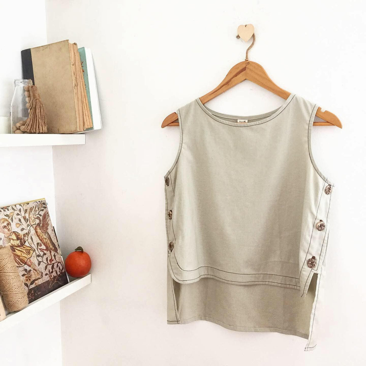 Rowan Linen Top
