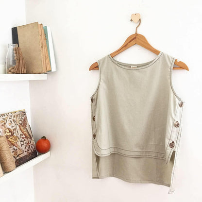 Rowan Linen Top