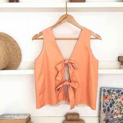 Olivia Linen + Linen Top