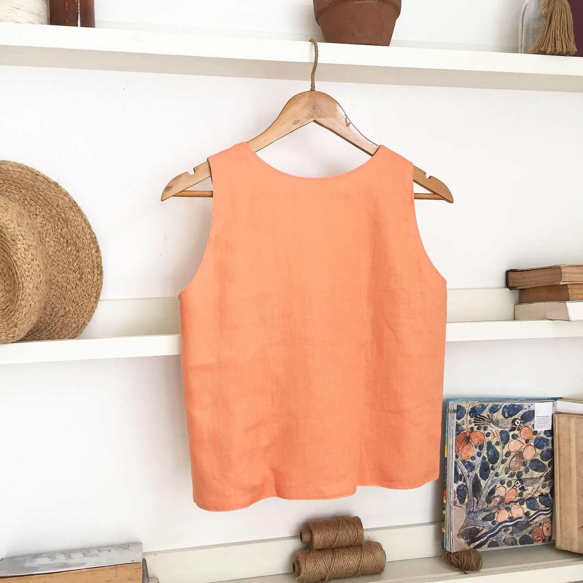 Olivia Linen + Linen Top