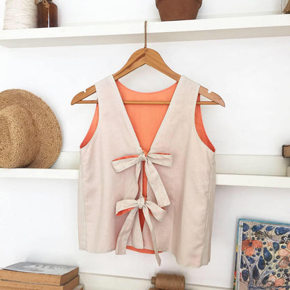 Olivia Linen + Linen Top