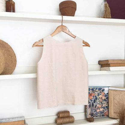 Olivia Linen + Linen Top