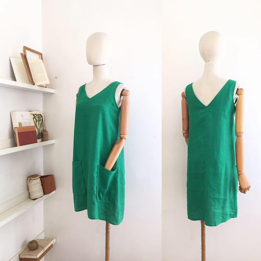 James Linen Dress