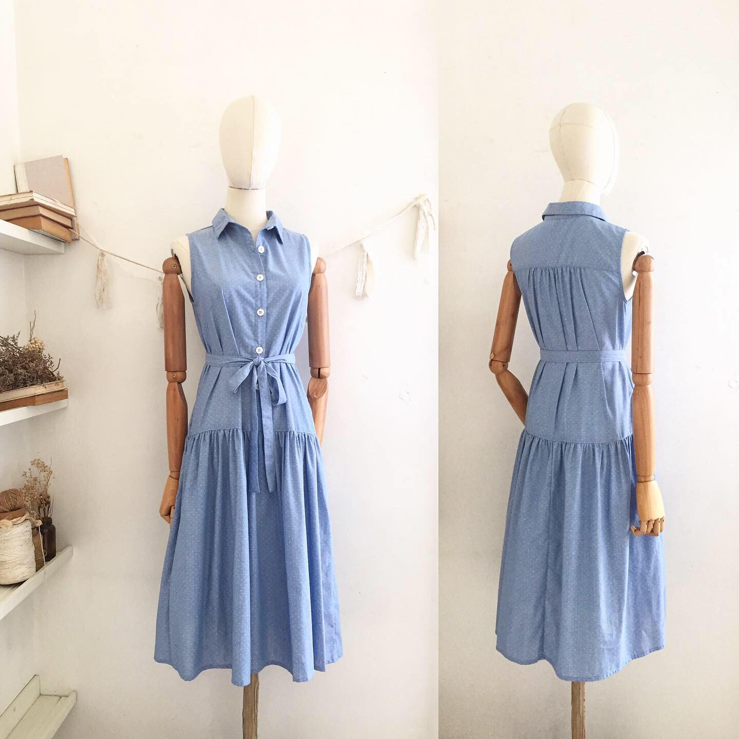 Darlene Chambray Dress