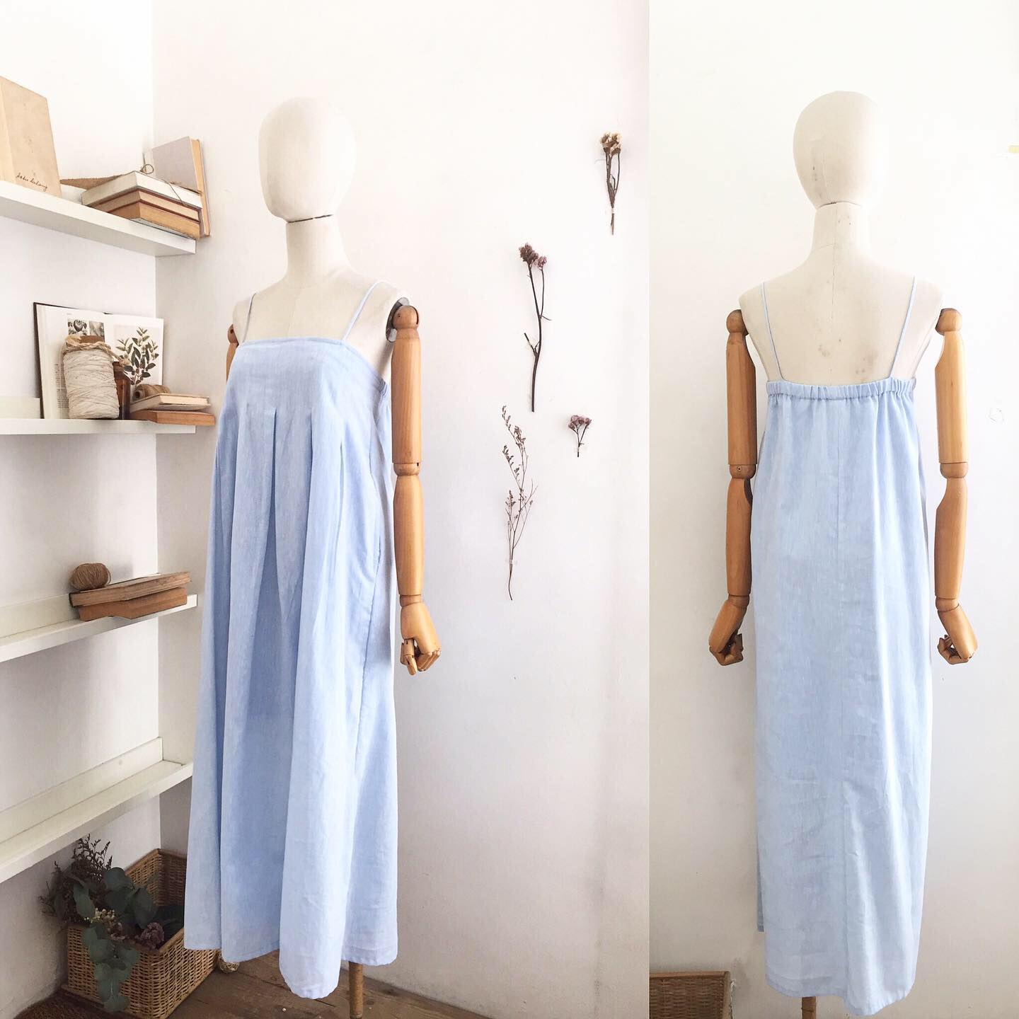 Carey Linen Blend Dress