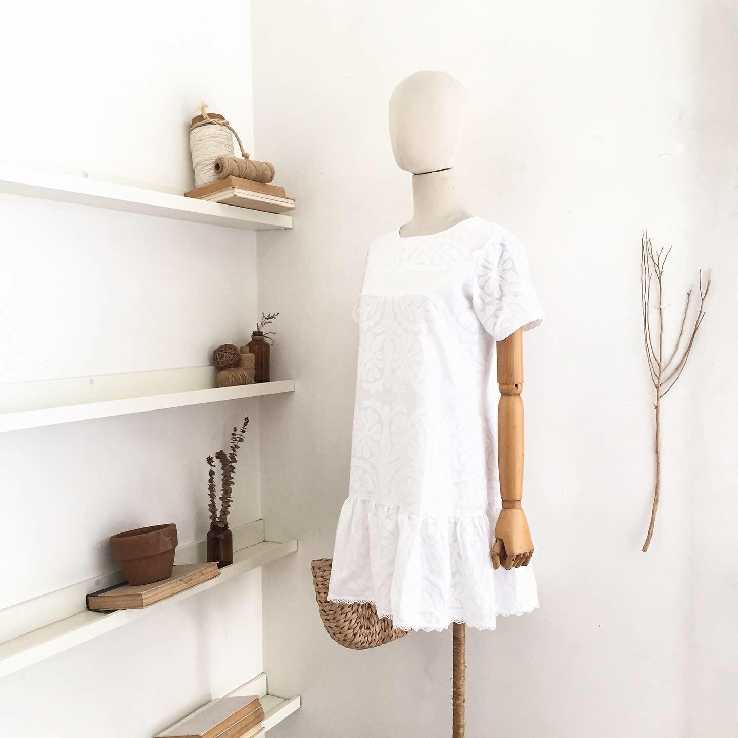 Sienna Broderie Dress