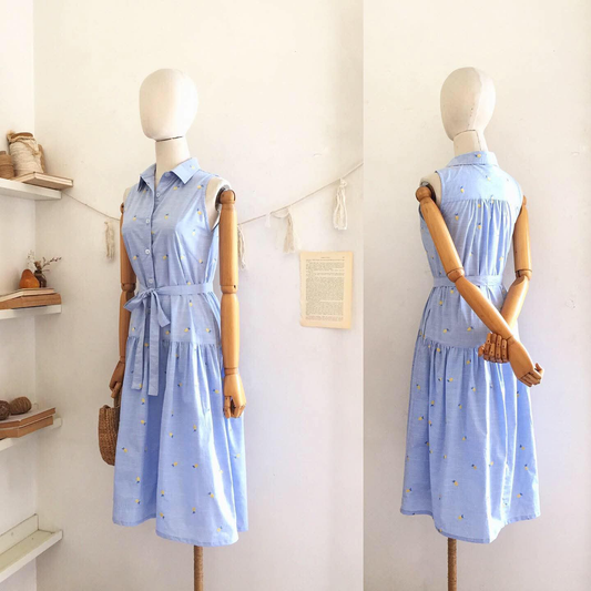 Darlene Broderie Dress