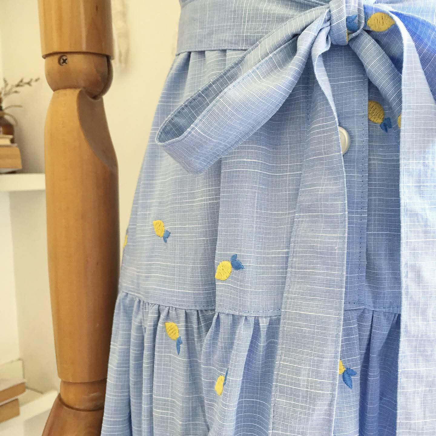 Darlene Broderie Dress