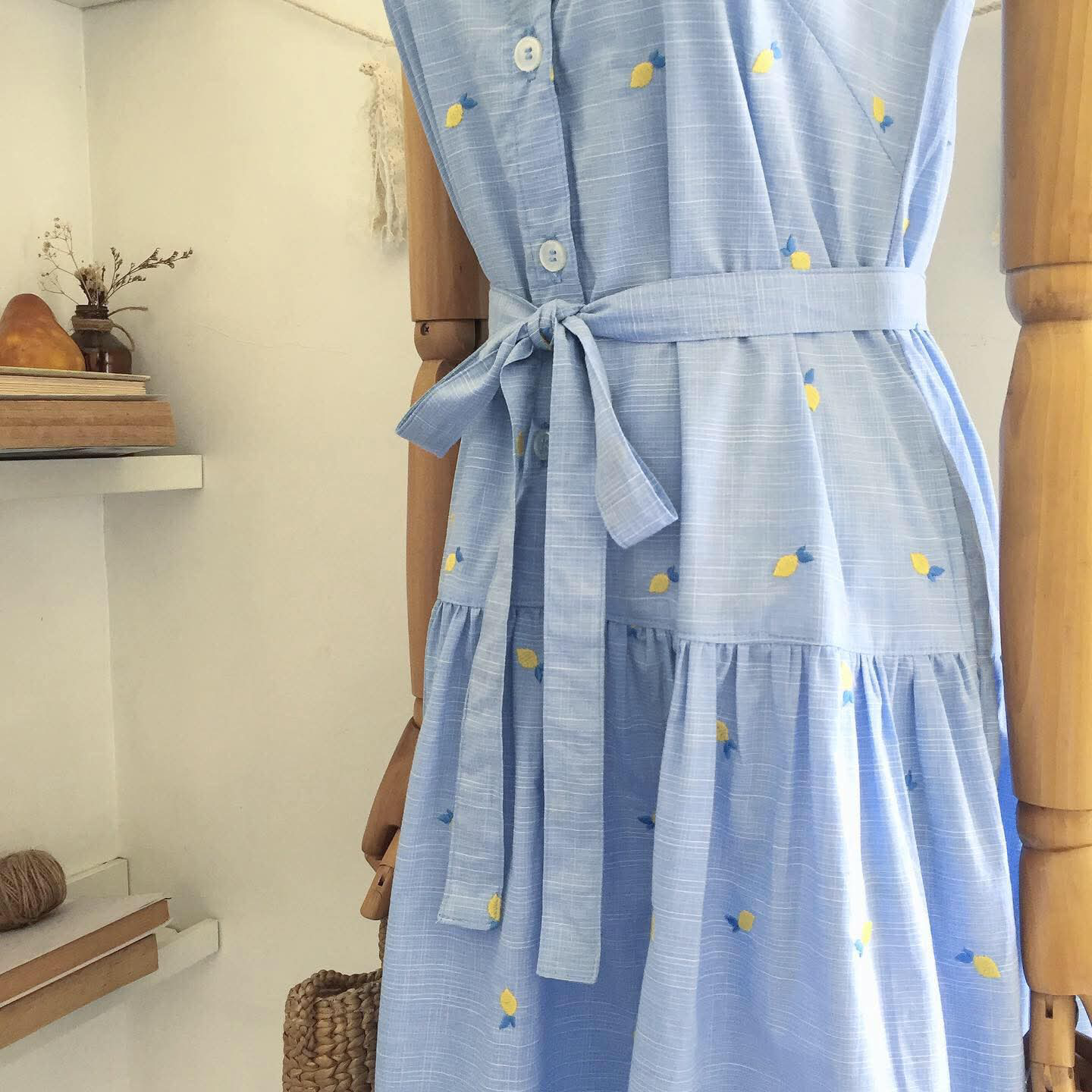 Darlene Broderie Dress