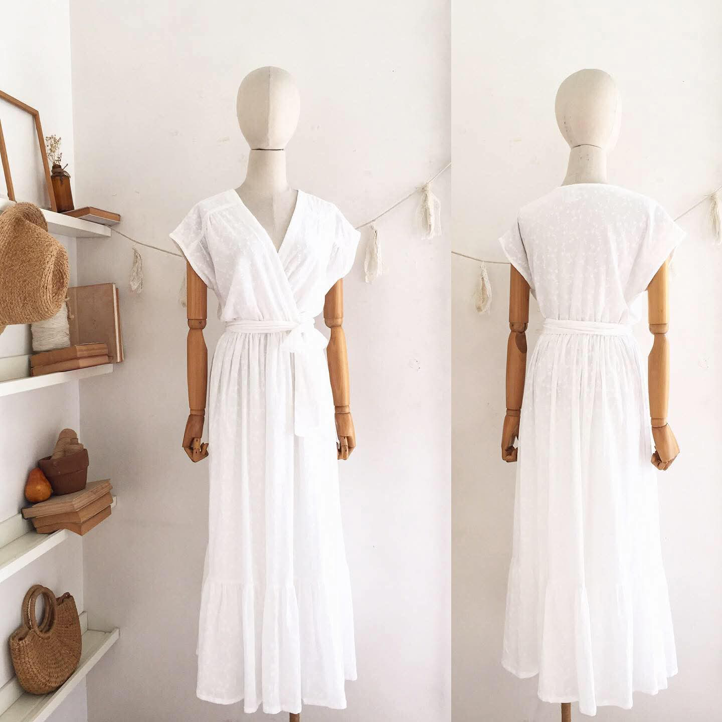Bianca Broderie Dress