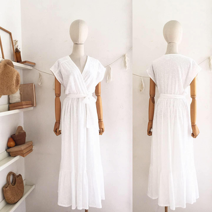 Bianca Broderie Dress