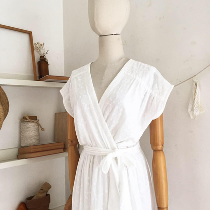 Bianca Broderie Dress