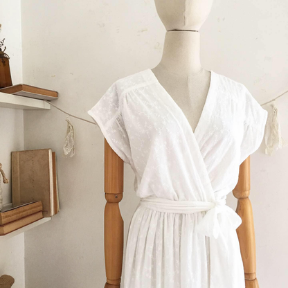 Bianca Broderie Dress