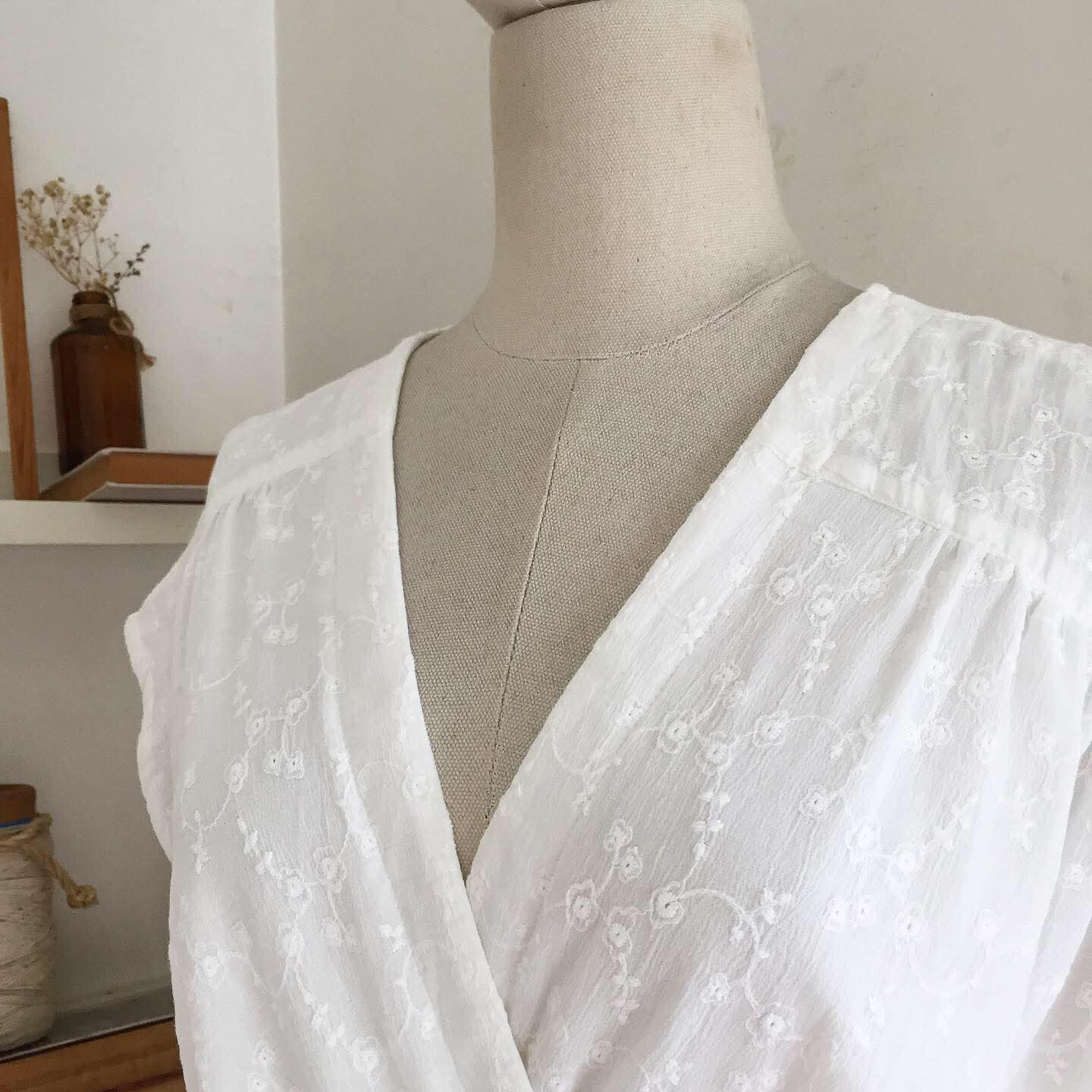 Bianca Broderie Dress