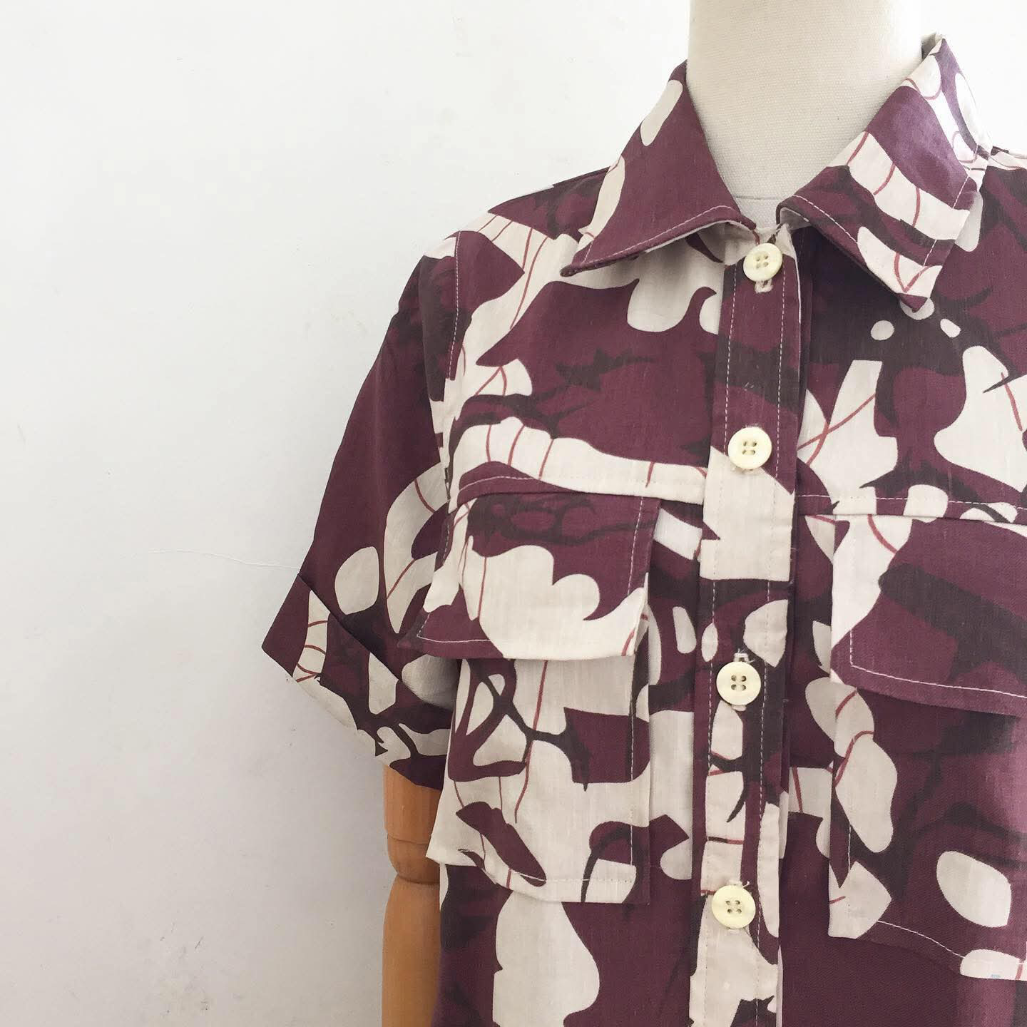 Maria Linen Twill Shirt Dress