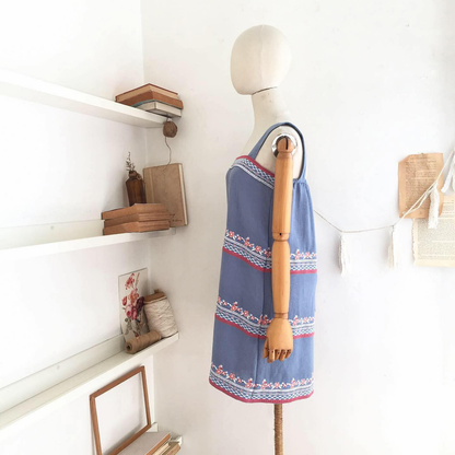 Thelma Broderie Cheesecloth Dress