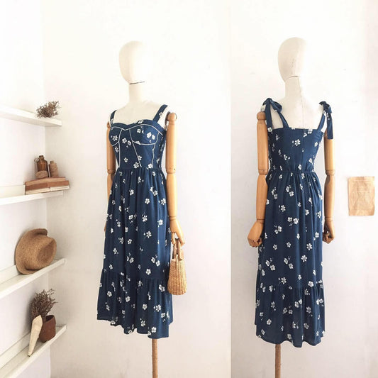 Sadie Cotton Crepe Dress
