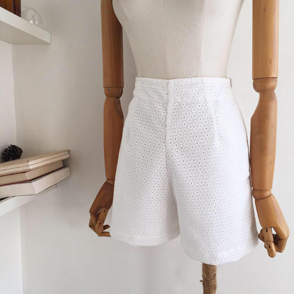 Aubrey Broderie Anglaise Shorts