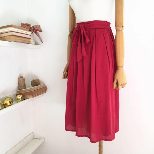 Dorothy Linen Blend Skirt